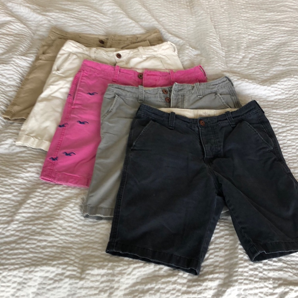 Men’s hollister shorts (5 pair)